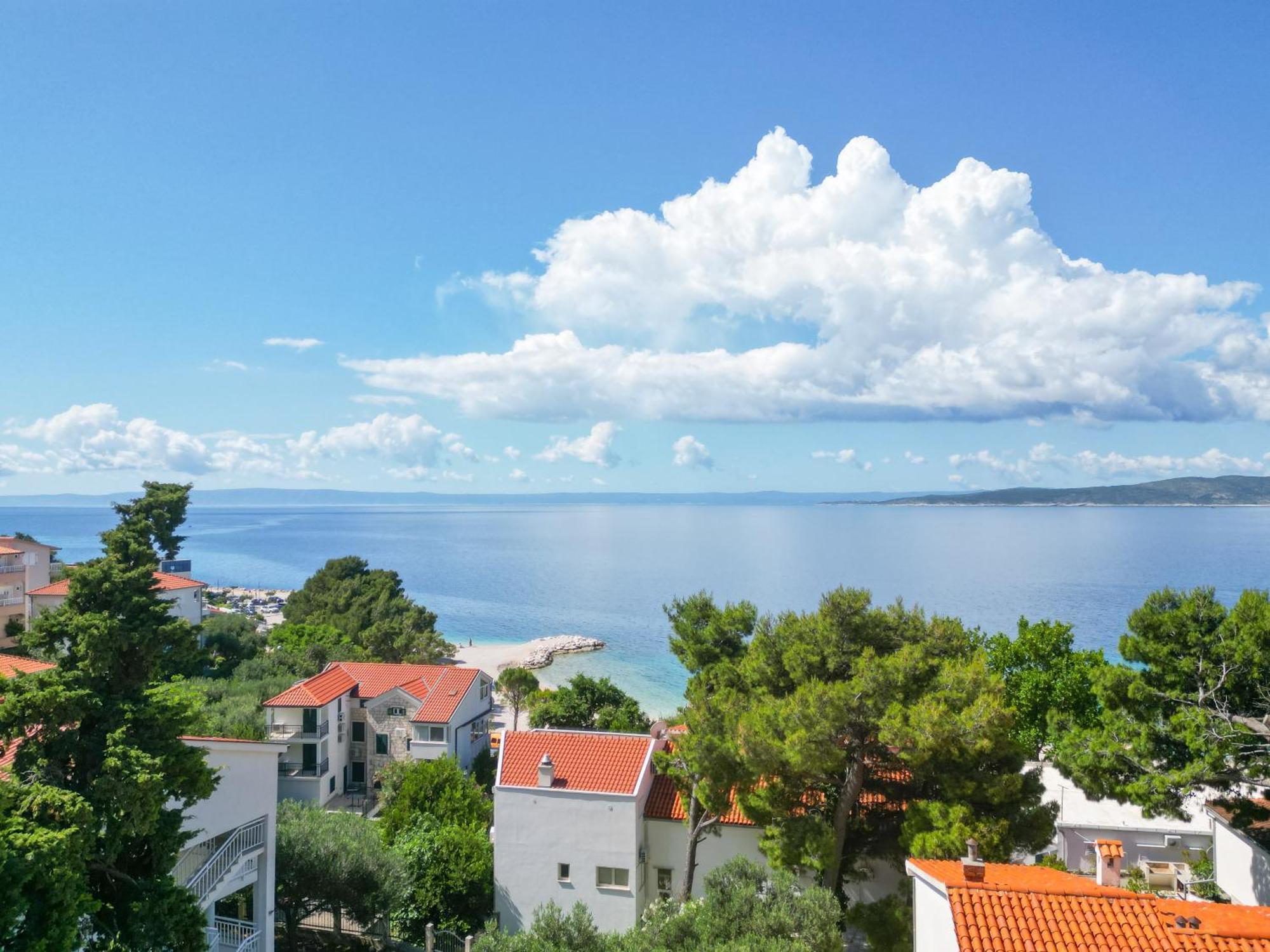 Seaside Apartments And Rooms Baška Voda Exterior foto